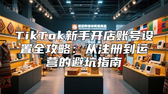 TikTok新手开店账号设置全攻略：从注册到运营的避坑指南