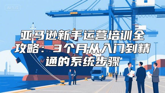 亚马逊新手运营培训全攻略：3个月从入门到精通的系统步骤