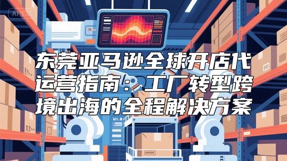 东莞亚马逊全球开店代运营指南：工厂转型跨境出海的全程解决方案