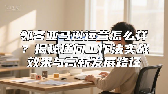 邻客亚马逊运营怎么样？揭秘逆向工作法实战效果与高薪发展路径