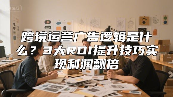 跨境运营广告逻辑是什么？3大ROI提升技巧实现利润翻倍