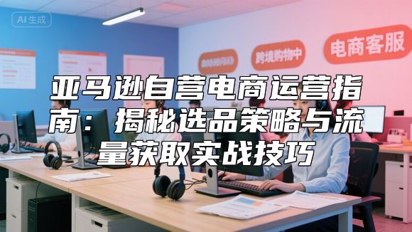 亚马逊自营电商运营指南：揭秘选品策略与流量获取实战技巧