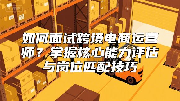 如何面试跨境电商运营师？掌握核心能力评估与岗位匹配技巧