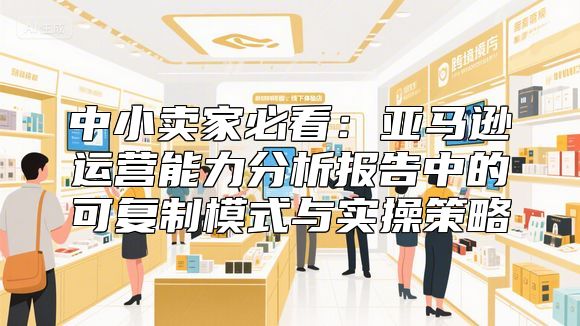 中小卖家必看：亚马逊运营能力分析报告中的可复制模式与实操策略
