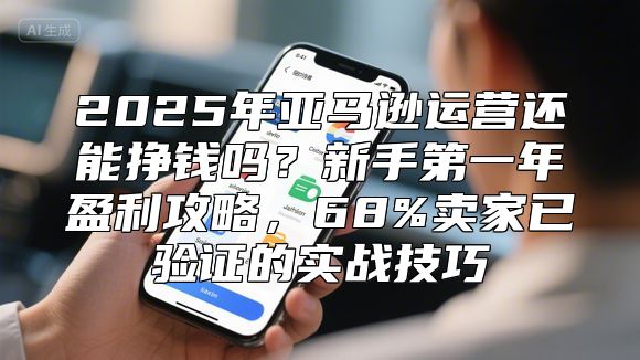 2025年亚马逊运营还能挣钱吗？新手第一年盈利攻略，68%卖家已验证的实战技巧