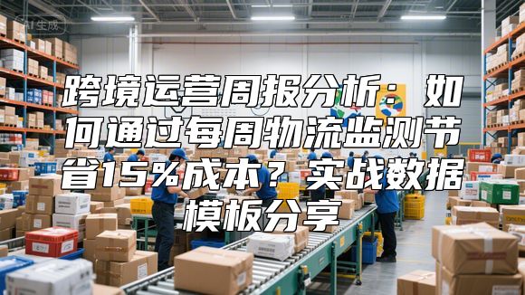 跨境运营周报分析：如何通过每周物流监测节省15%成本？实战数据模板分享