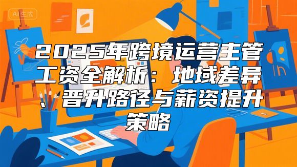 2025年跨境运营主管工资全解析：地域差异、晋升路径与薪资提升策略