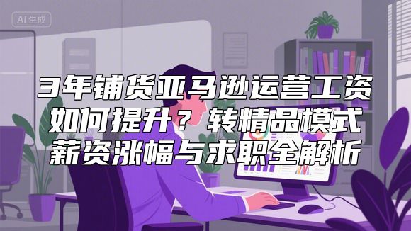 3年铺货亚马逊运营工资如何提升？转精品模式薪资涨幅与求职全解析