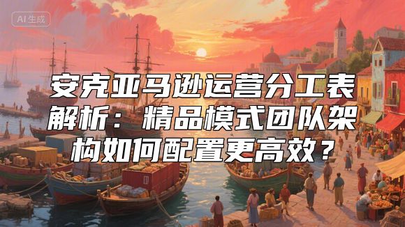 安克亚马逊运营分工表解析：精品模式团队架构如何配置更高效？