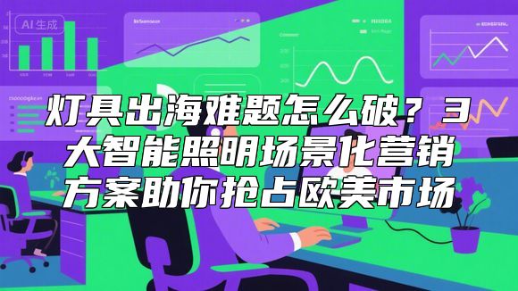 灯具出海难题怎么破？3大智能照明场景化营销方案助你抢占欧美市场