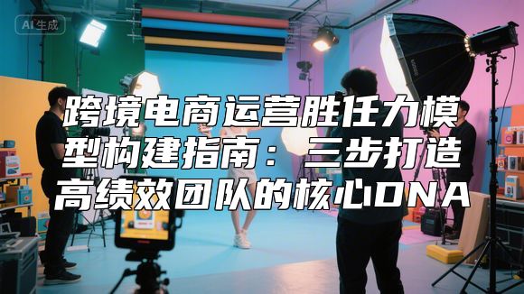 跨境电商运营胜任力模型构建指南：三步打造高绩效团队的核心DNA