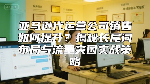 亚马逊代运营公司销售如何提升？揭秘长尾词布局与流量突围实战策略