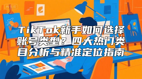 TikTok新手如何选择账号类型？四大热门类目分析与精准定位指南