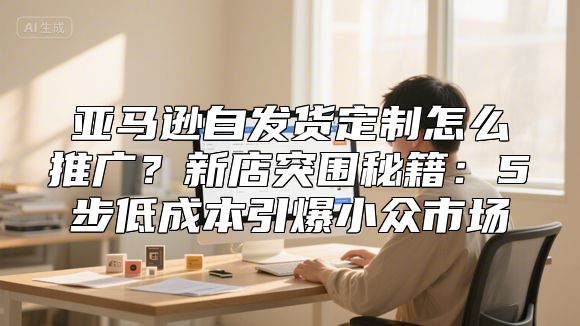 亚马逊自发货定制怎么推广？新店突围秘籍：5步低成本引爆小众市场
