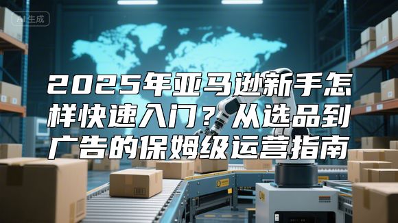 2025年亚马逊新手怎样快速入门？从选品到广告的保姆级运营指南