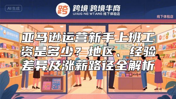 亚马逊运营新手上班工资是多少？地区、经验差异及涨薪路径全解析