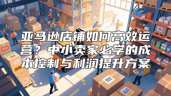 亚马逊店铺如何高效运营？中小卖家必学的成本控制与利润提升方案
