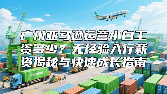 广州亚马逊运营小白工资多少？无经验入行薪资揭秘与快速成长指南