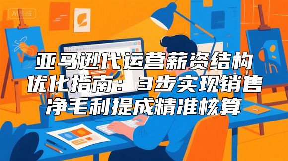 亚马逊代运营薪资结构优化指南：3步实现销售净毛利提成精准核算