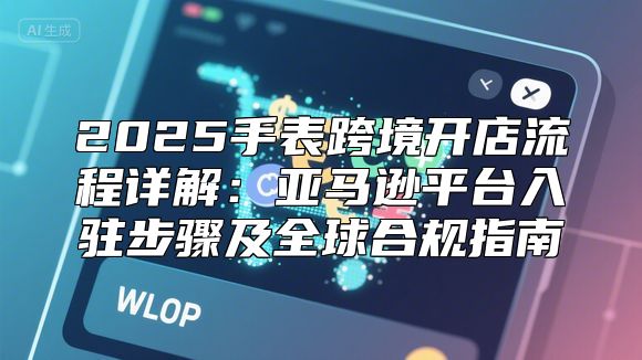 2025手表跨境开店流程详解：亚马逊平台入驻步骤及全球合规指南