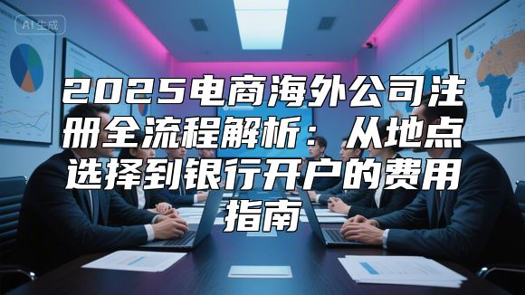 2025电商海外公司注册全流程解析：从地点选择到银行开户的费用指南