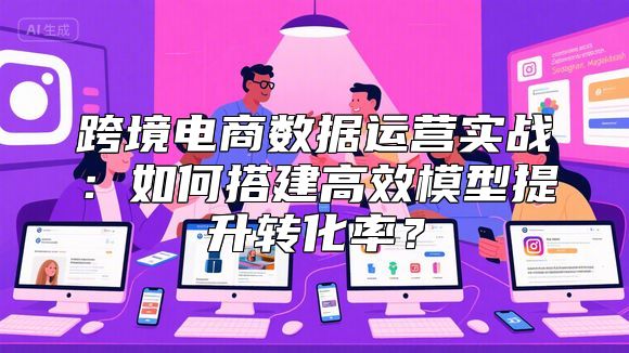 跨境电商数据运营实战：如何搭建高效模型提升转化率？