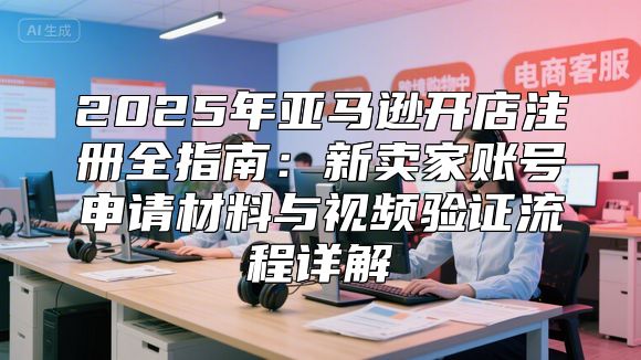 2025年亚马逊开店注册全指南：新卖家账号申请材料与视频验证流程详解