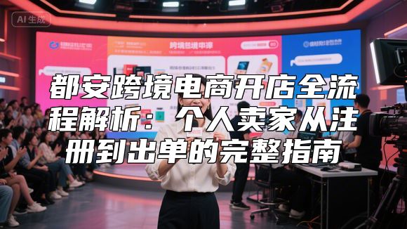都安跨境电商开店全流程解析：个人卖家从注册到出单的完整指南