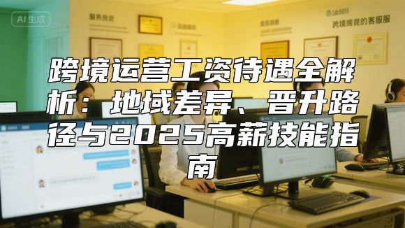 跨境运营工资待遇全解析：地域差异、晋升路径与2025高薪技能指南