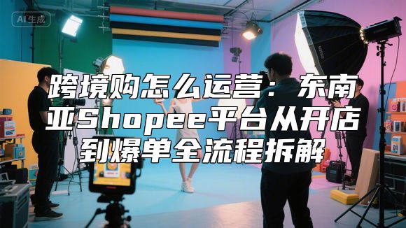跨境购怎么运营：东南亚Shopee平台从开店到爆单全流程拆解