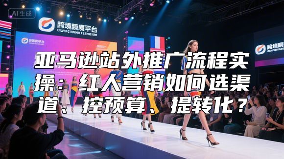 亚马逊站外推广流程实操：红人营销如何选渠道、控预算、提转化？
