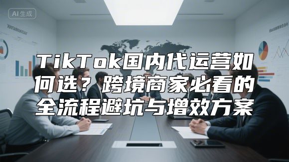 TikTok国内代运营如何选？跨境商家必看的全流程避坑与增效方案
