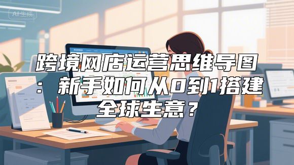 跨境网店运营思维导图：新手如何从0到1搭建全球生意？