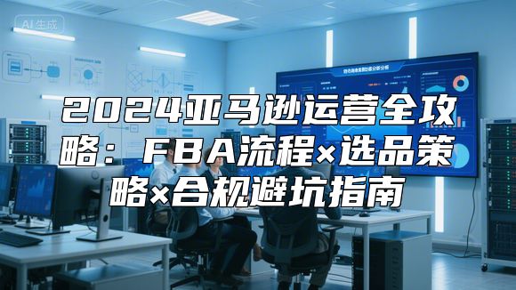 2024亚马逊运营全攻略：FBA流程×选品策略×合规避坑指南