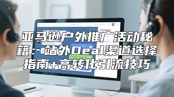 亚马逊户外推广活动秘籍：站外Deal渠道选择指南+高转化引流技巧