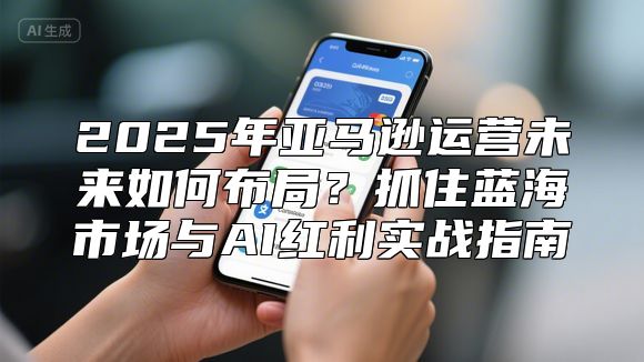 2025年亚马逊运营未来如何布局？抓住蓝海市场与AI红利实战指南
