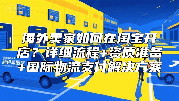 海外卖家如何在淘宝开店？详细流程+资质准备+国际物流支付解决方案