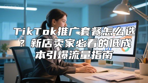 TikTok推广套餐怎么选？新店卖家必看的低成本引爆流量指南