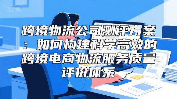 跨境物流公司测评方案：如何构建科学高效的跨境电商物流服务质量评价体系