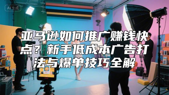 亚马逊如何推广赚钱快点？新手低成本广告打法与爆单技巧全解