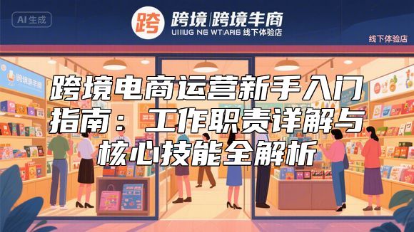 跨境电商运营新手入门指南：工作职责详解与核心技能全解析