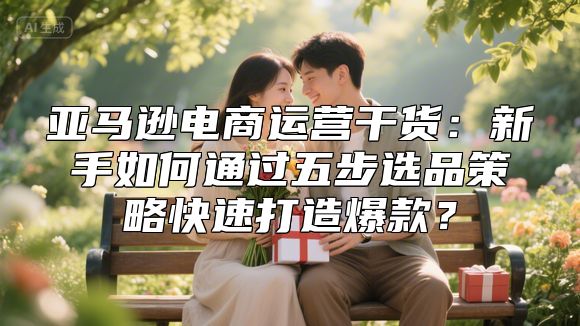 亚马逊电商运营干货：新手如何通过五步选品策略快速打造爆款？