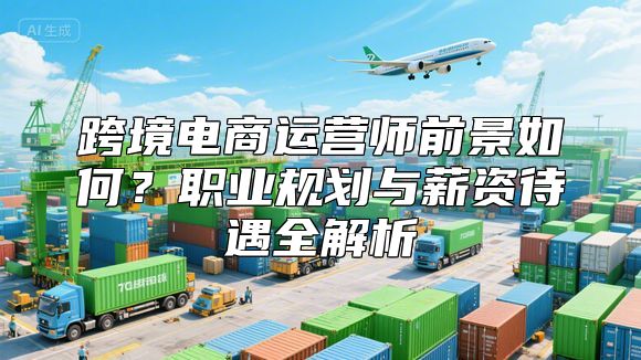 跨境电商运营师前景如何？职业规划与薪资待遇全解析