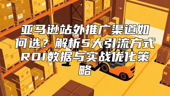 亚马逊站外推广渠道如何选？解析5大引流方式ROI数据与实战优化策略