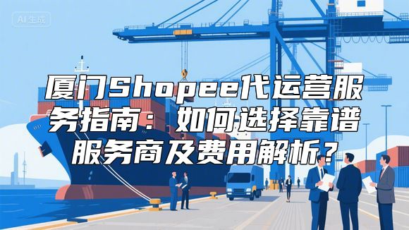 厦门Shopee代运营服务指南：如何选择靠谱服务商及费用解析？