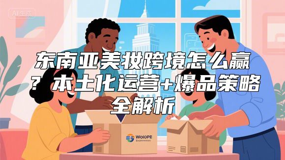 东南亚美妆跨境怎么赢？本土化运营+爆品策略全解析