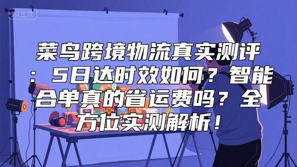 菜鸟跨境物流真实测评：5日达时效如何？智能合单真的省运费吗？全方位实测解析！