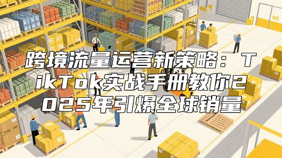 跨境流量运营新策略：TikTok实战手册教你2025年引爆全球销量