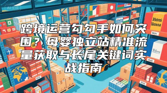 跨境运营勾勾手如何突围？母婴独立站精准流量获取与长尾关键词实战指南