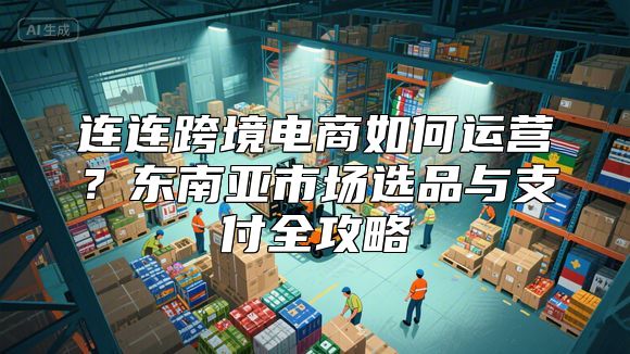连连跨境电商如何运营？东南亚市场选品与支付全攻略